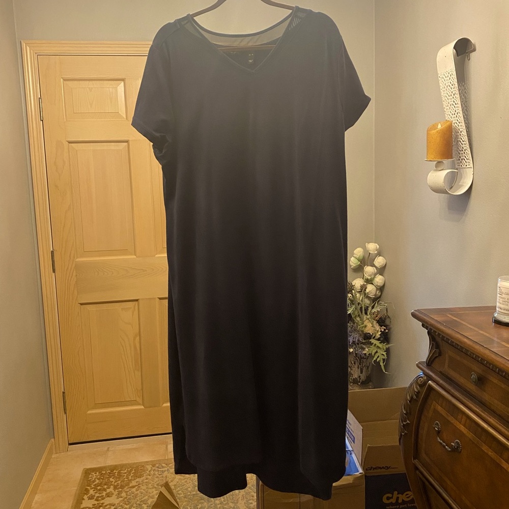 H by Halston navy dress